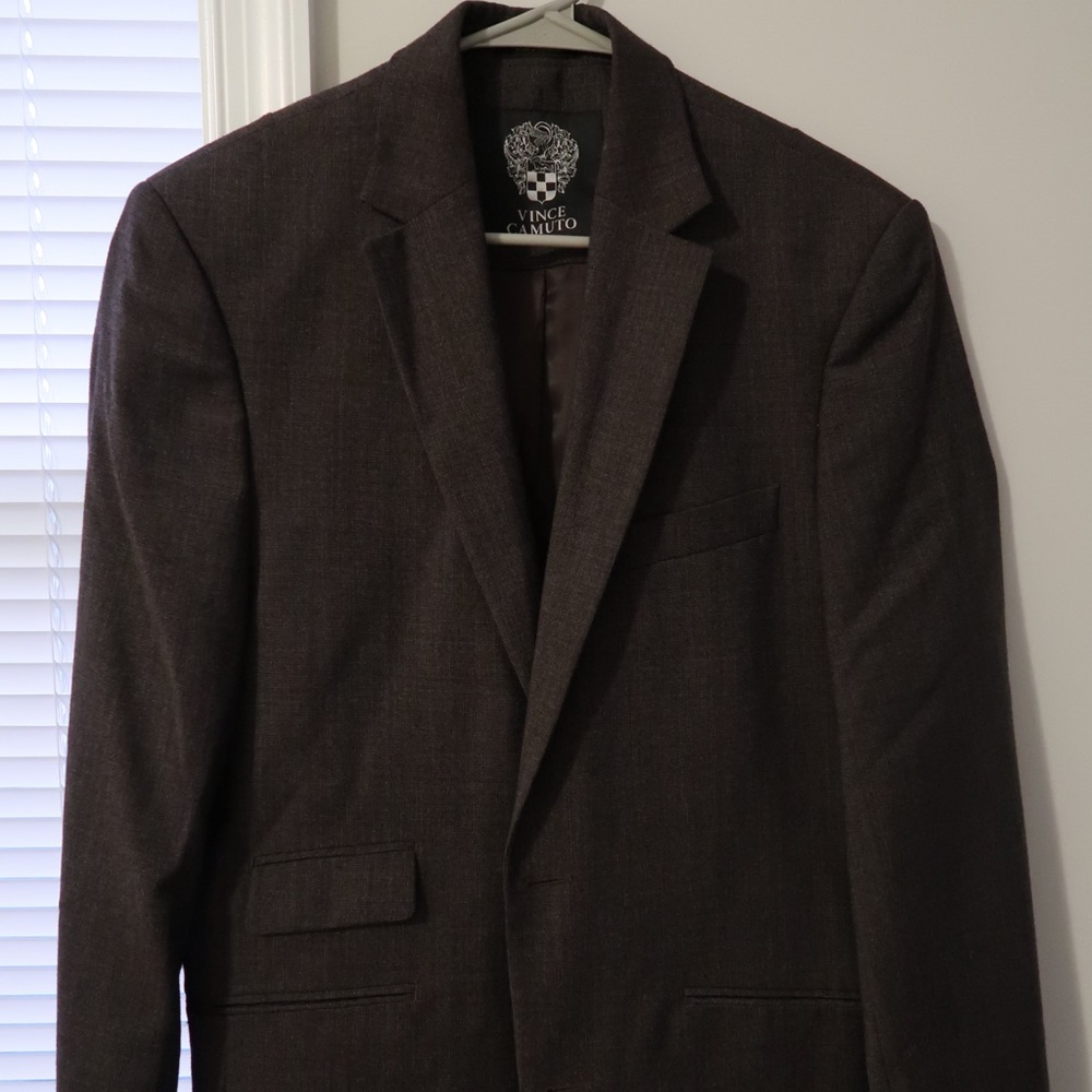 Brown/Gray Suit Blazer